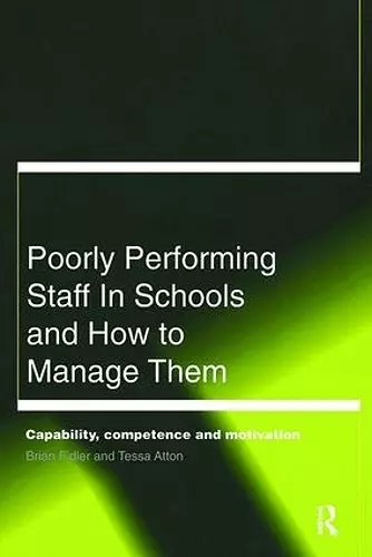 Poorly Performing Staff in Schools and How to Manage Them cover