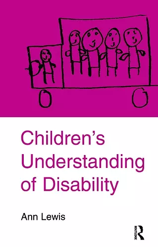 Children's Understanding of Disability cover