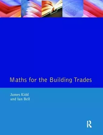 Maths for the Building Trades cover