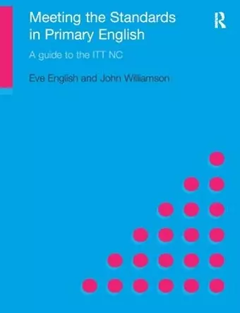 Meeting the Standards in Primary English cover