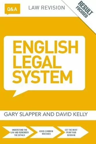 Q&A English Legal System cover