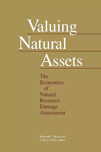 Valuing Natural Assets cover