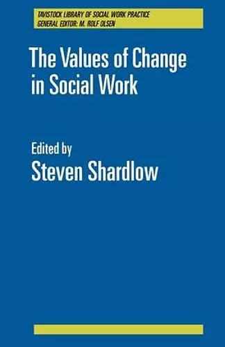 The Values of Change in Social Work cover