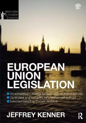 European Union Legislation cover