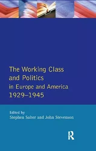 Working Class and Politics in Europe and America 1929-1945, The cover