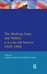 Working Class and Politics in Europe and America 1929-1945, The cover