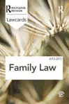 Family Lawcards 2012-2013 cover