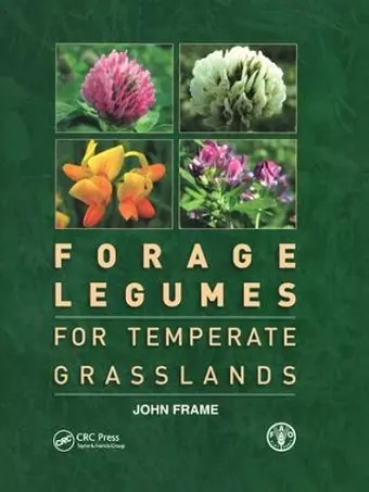 Forage Legumes for Temperate Grasslands cover