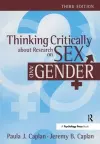 Thinking Critically about Research on Sex and Gender cover