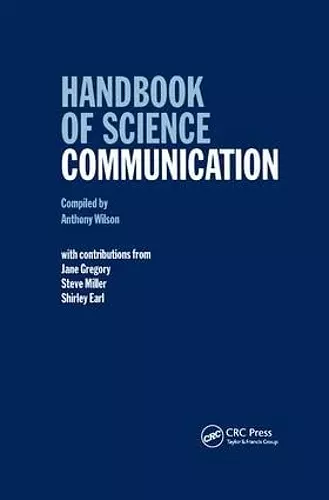 Handbook of Science Communication cover