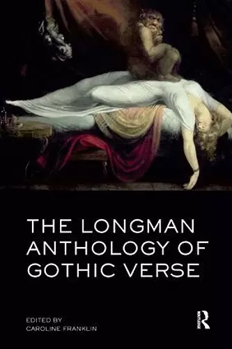 The Longman Anthology of Gothic Verse cover