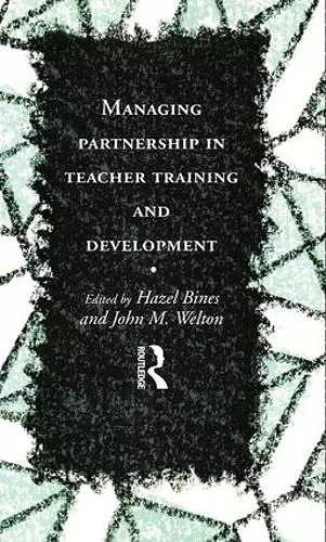 Managing Partnership in Teacher Training and Development cover