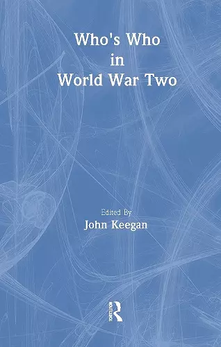 Who's Who in World War II cover