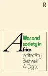 War And Society In Africa cover