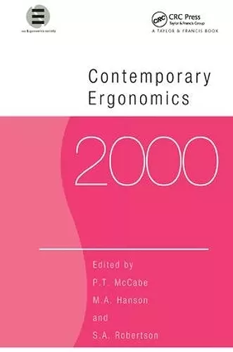 Contemporary Ergonomics 2000 cover