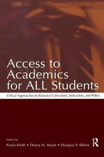 Access To Academics for All Students cover