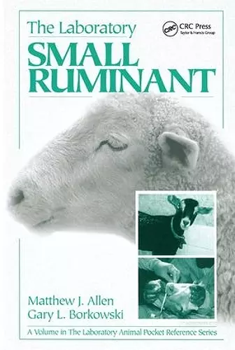 The Laboratory Small Ruminant cover