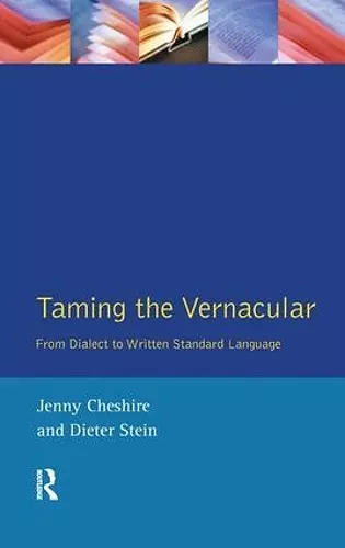 Taming the Vernacular cover