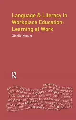 Language and Literacy in Workplace Education cover