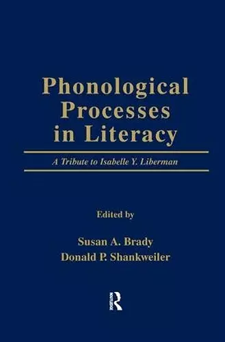 Phonological Processes in Literacy cover