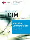 CIM Coursebook 08/09 Marketing Communications cover