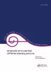 Analysis and Partial Differential Equations cover