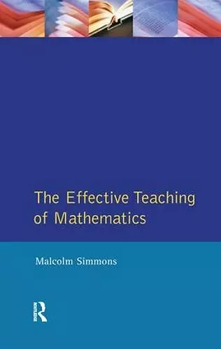 Effective Teaching of Mathematics, The cover