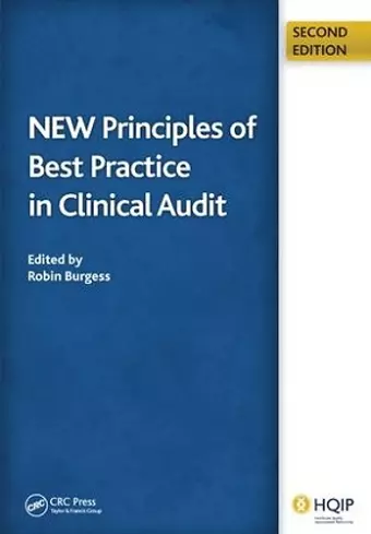 New Principles of Best Practice in Clinical Audit cover