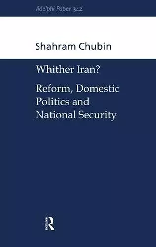 Wither Iran? cover