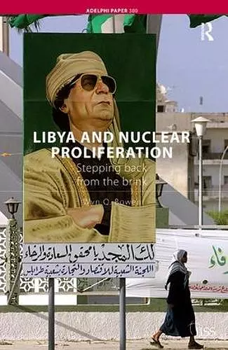 Libya and Nuclear Proliferation cover