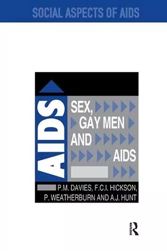 Sex, Gay Men and AIDS cover