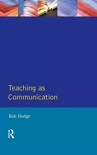 Teaching as Communication cover