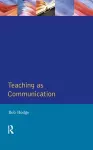 Teaching as Communication cover