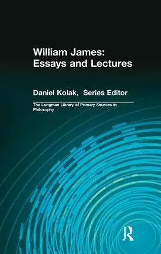 William James: Essays and Lectures cover