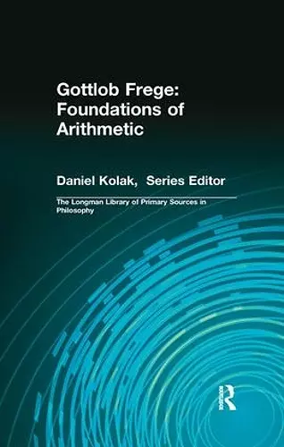 Gottlob Frege: Foundations of Arithmetic cover