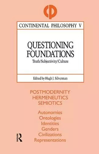 Questioning Foundations cover