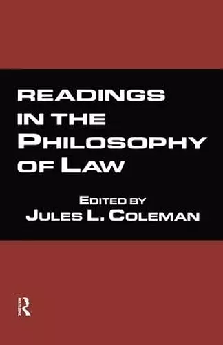 Readings in the Philosophy of Law cover