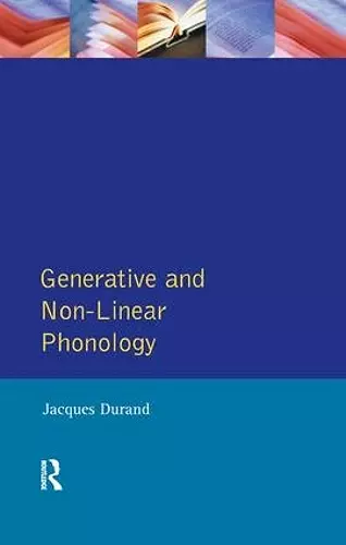 Generative and Non-Linear Phonology cover