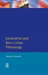 Generative and Non-Linear Phonology cover