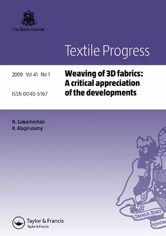 Weaving of 3D Fabrics cover