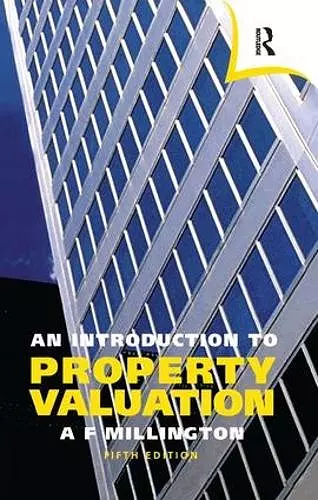 An Introduction to Property Valuation cover
