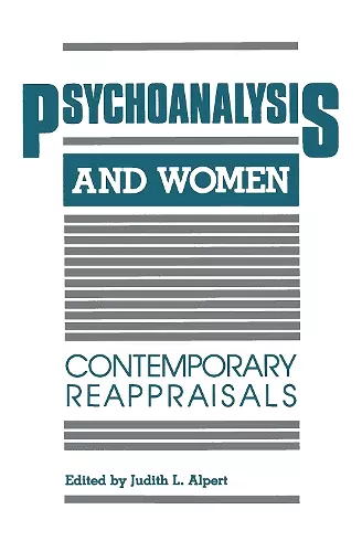 Psychoanalysis and Women cover