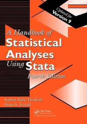 Handbook of Statistical Analyses Using Stata cover