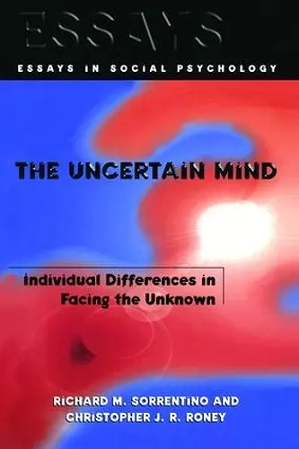 The Uncertain Mind cover