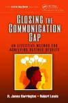 Closing the Communication Gap cover