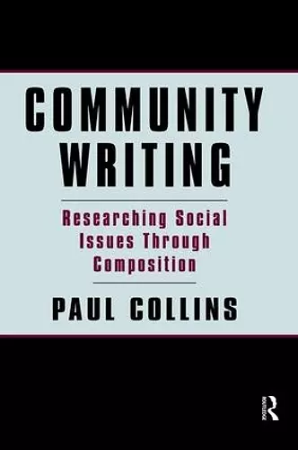 Community Writing cover