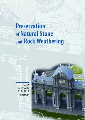 Preservation of Natural Stone and Rock Weathering cover