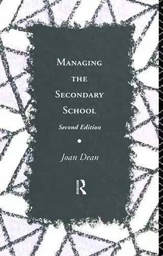 Managing the Secondary School cover