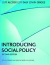 Introducing Social Policy cover