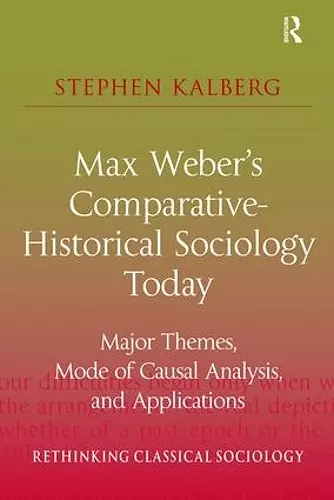 Max Weber's Comparative-Historical Sociology Today cover